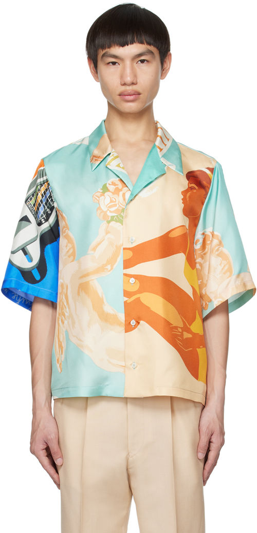 Bally Multicolor Bowling Shirt