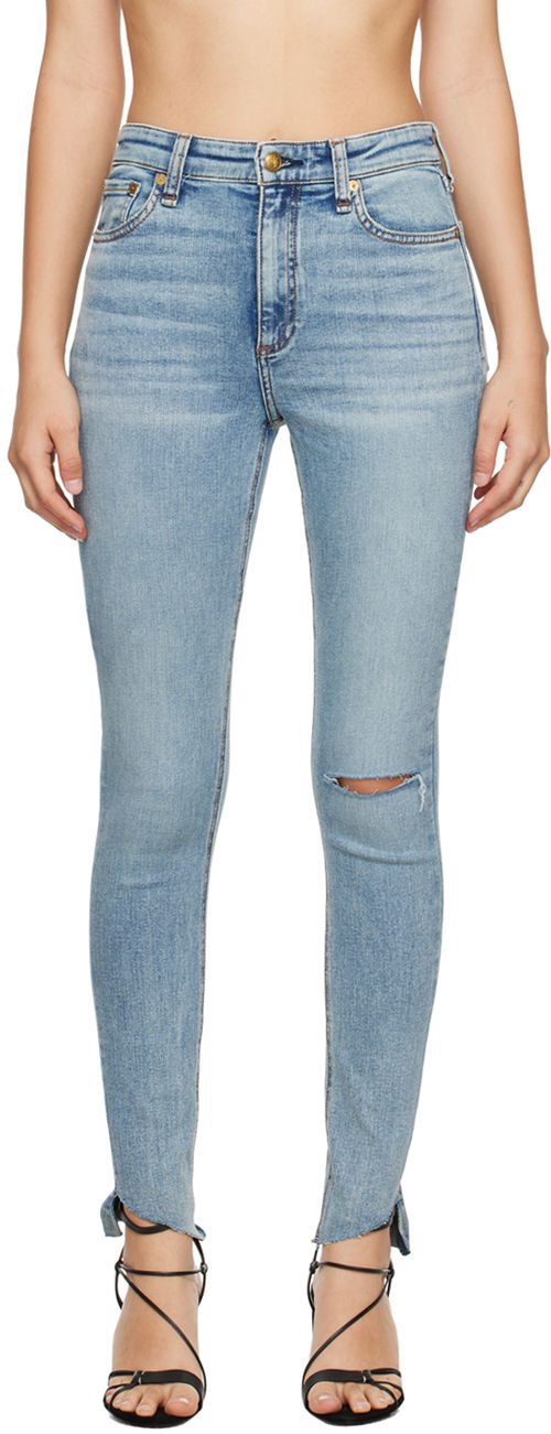 rag & bone Indigo Nina Skinny...