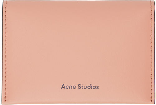 Acne Studios Pink Bifold Card...