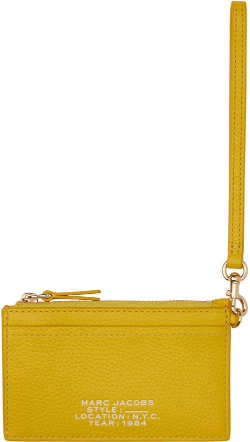 Marc Jacobs Yellow Top Zip...