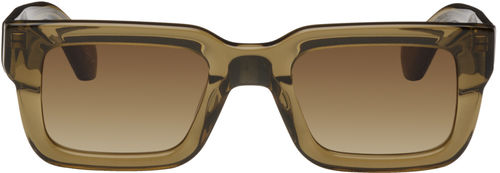 CHIMI Green Square Sunglasses