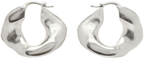 Jil Sander Silver Hoop...