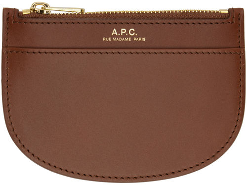 A.P.C. Brown Demi-Lune Coin...