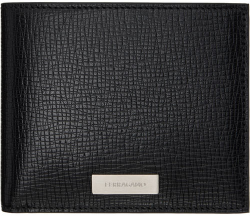 Ferragamo Black Logo Plaque...