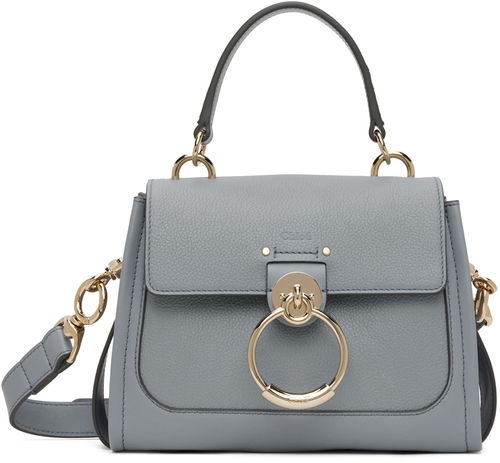 Chloé Blue Mini Tess Day Bag