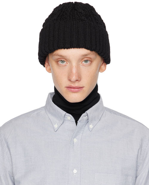 BEAMS PLUS Black Watch Beanie