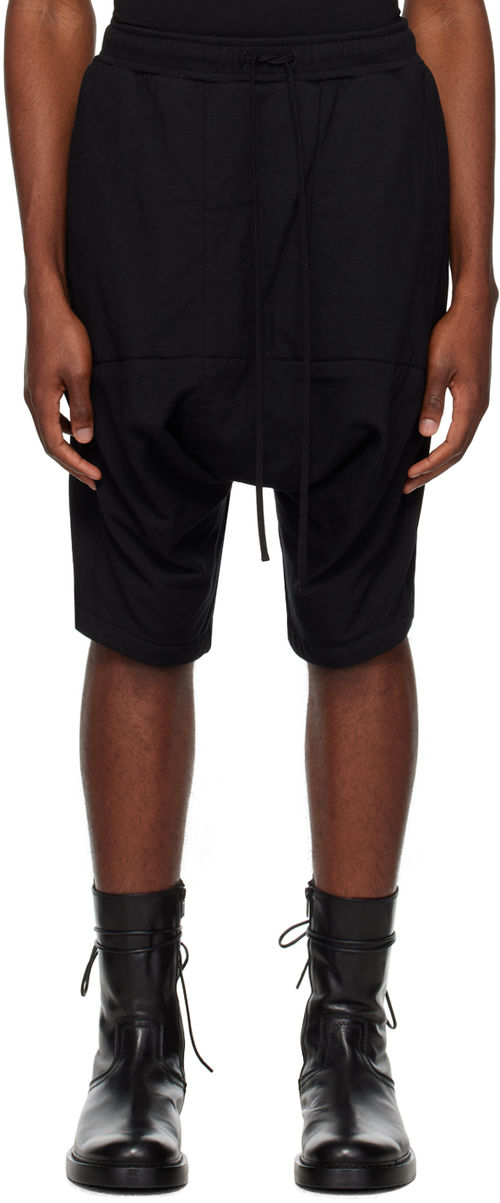 Julius Black Drawstring Shorts