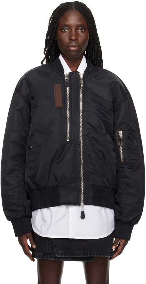 EYTYS Black Penn Bomber Jacket