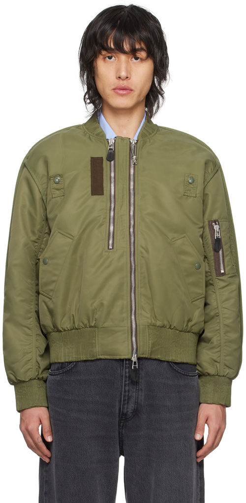 EYTYS Green Penn Bomber Jacket