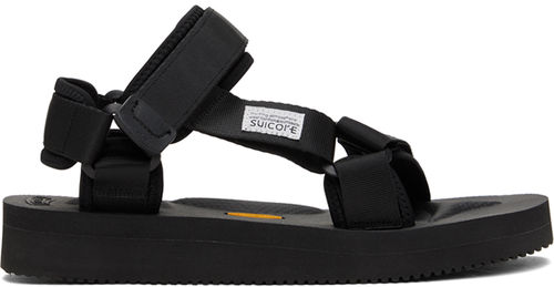 SUICOKE Black DEPA-V2 Sandals