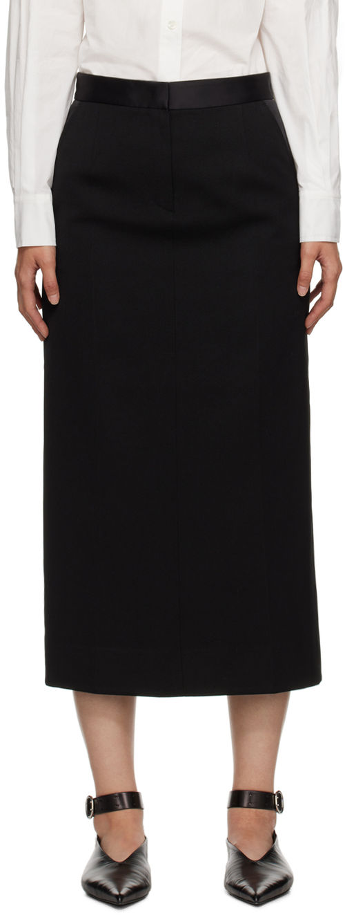 Recto Black Tailored Maxi...