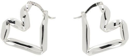 Bottega Veneta Silver Hoop...