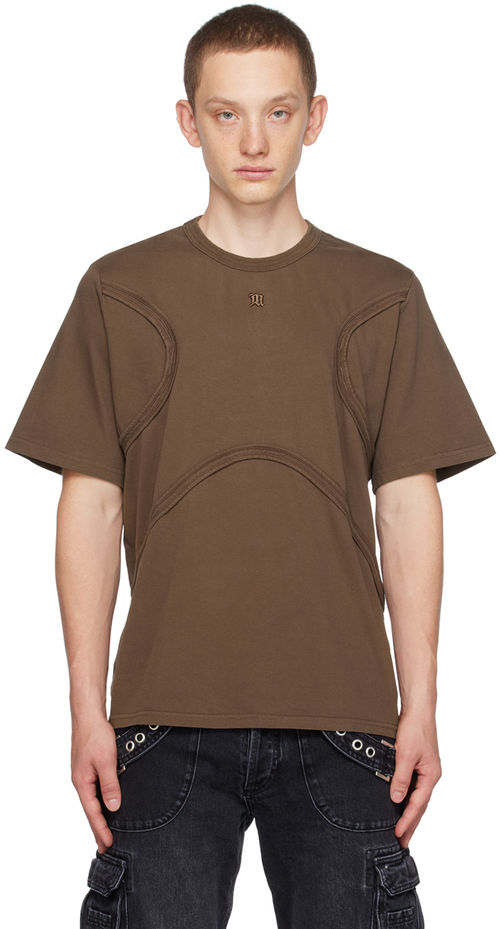 MISBHV SSENSE Exclusive Brown Monogram T-Shirt MISBHV