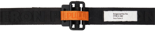 Heron Preston Black Tapebelt...