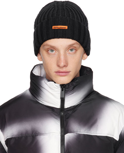 Heron Preston Gray Rib Beanie