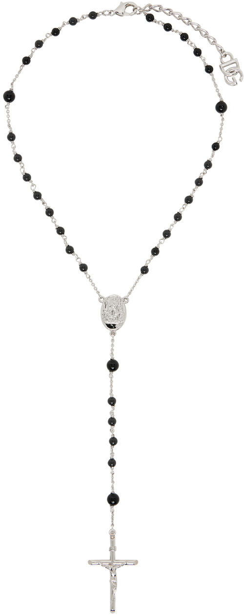 Dolce & Gabbana Silver Rosary...