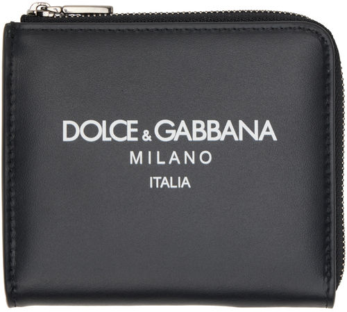 Dolce & Gabbana Black Leather...