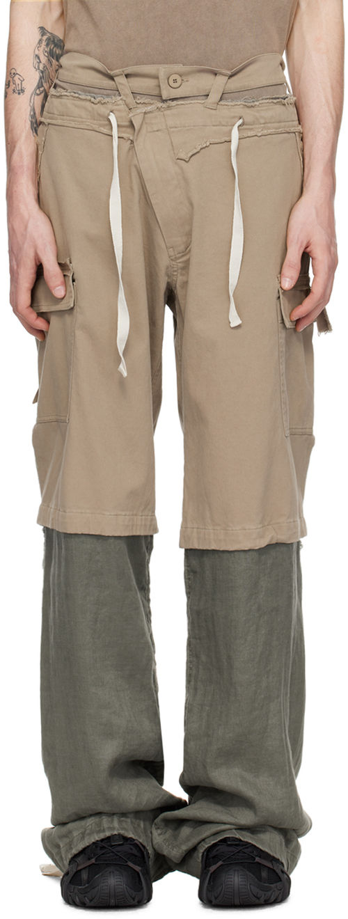 Ottolinger Gray & Khaki Baggy...