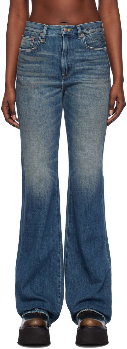 R13 Indigo Jane Jeans