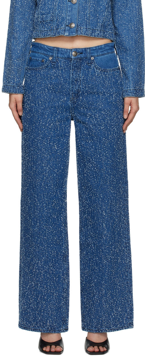 rag & bone Blue Logan Jeans