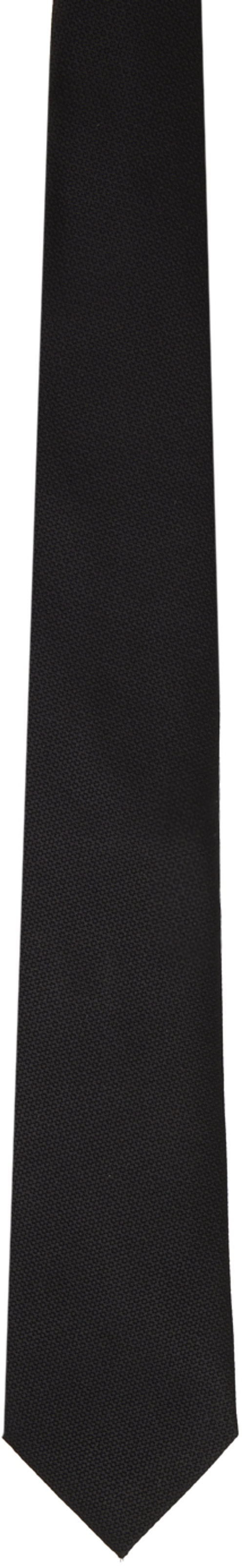 TOM FORD Black Silk Tie