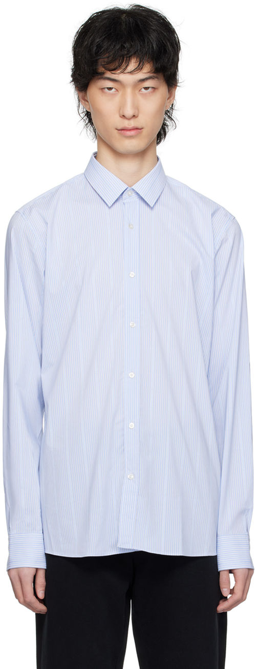 Hugo Blue Striped Shirt