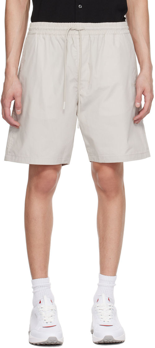 Hugo Gray Drawstring Shorts