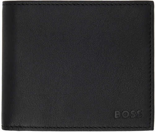 BOSS Black Matte Leather...