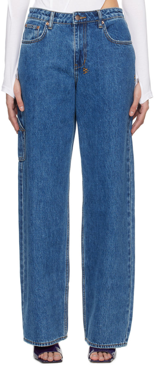 Ksubi Blue Low Rider Jeans