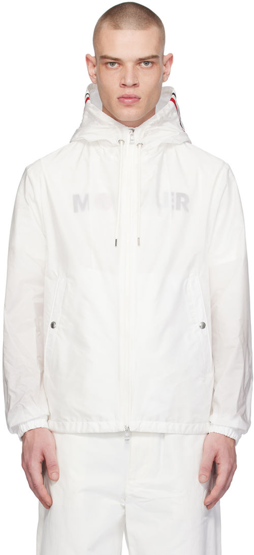 Moncler White Grimpeurs Jacket