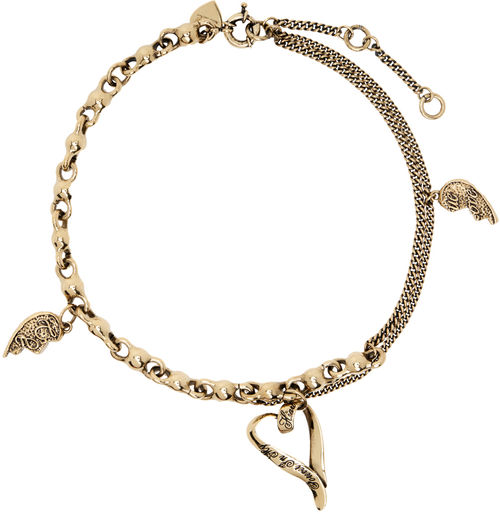 Acne Studios Gold Charm...