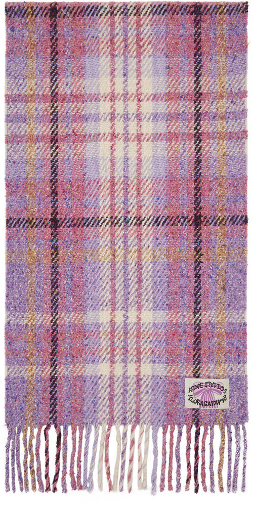 Acne Studios Purple Plaid...