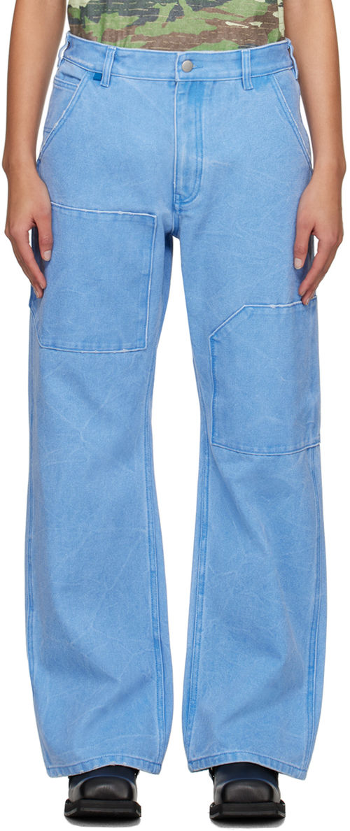 Acne Studios Blue Patch Jeans