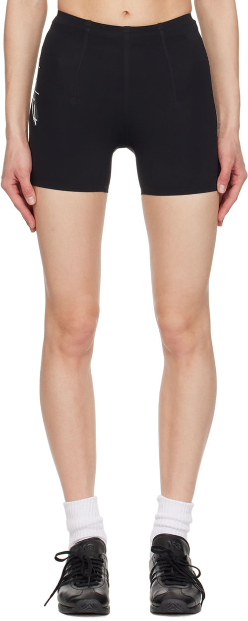 Y-3 Black Running Sport Shorts