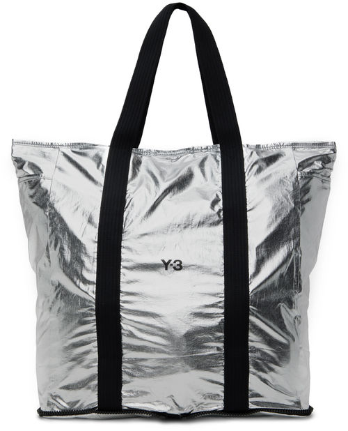 Y-3 Silver Beach Tote