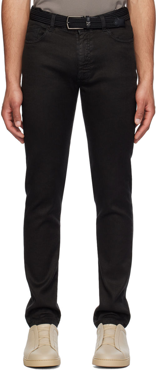 ZEGNA Black Roccia Jeans