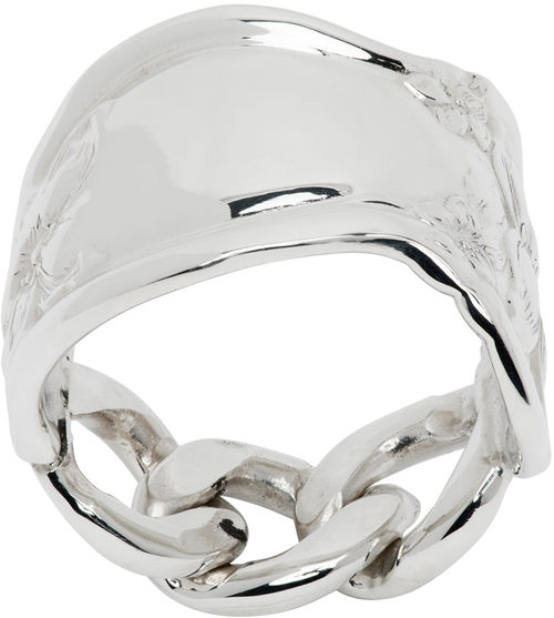 Martine Ali Silver Spoon Ring