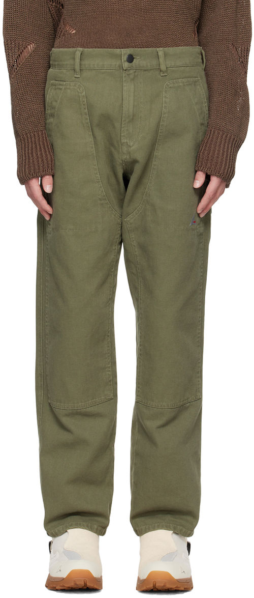 ROA Green Four-Pocket Trousers