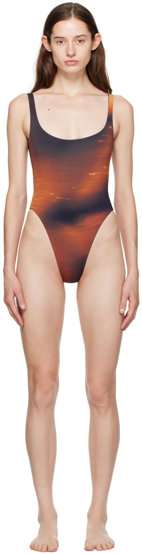 Haight Brown Thidu Swimsuit