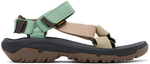 Teva Beige & Green Hurricane...