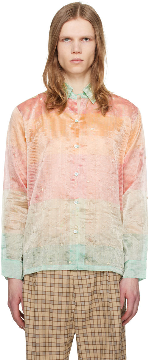 HARAGO Multicolor Daisy Shirt