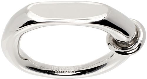 Jil Sander Silver Band Ring