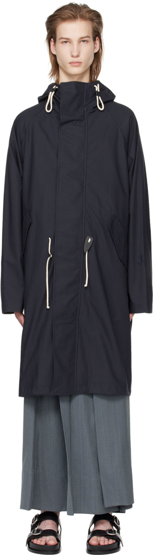 Jil Sander Navy Drawstring...