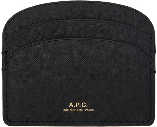 A.P.C. Black Demi-Lune Card...