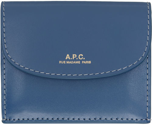 A.P.C. Blue Genève Trifold...