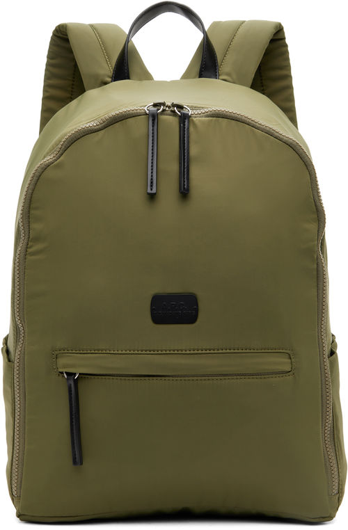 A.P.C. Green Blake Backpack