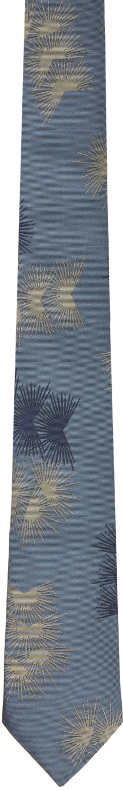 Paul Smith Blue Sun Flare Tie