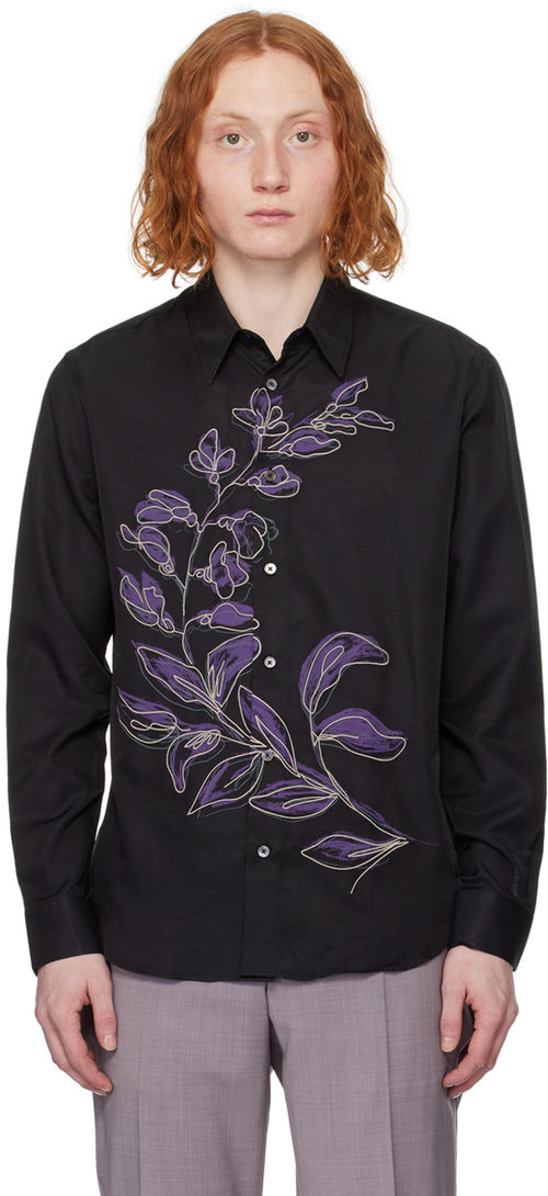 Paul Smith Black Embroidered...