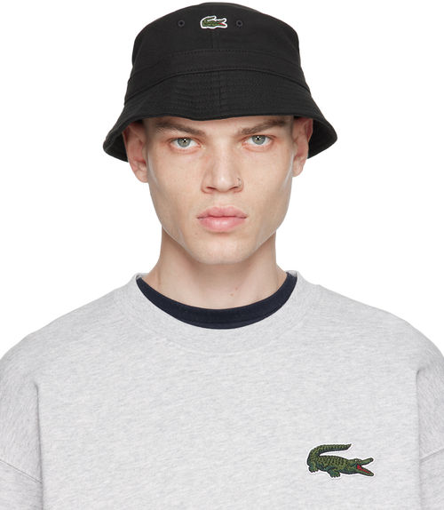 Lacoste Black Unisex Organic...