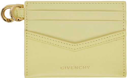 Givenchy Yellow Voyou Leather...